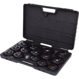 Kstools - ks tools 3/8 Jeu de cloches filtre à huile, 15pcs