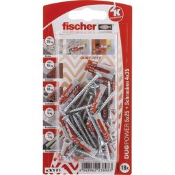 Fischer - Set de chevilles 25 mm duopower 535213 1 set