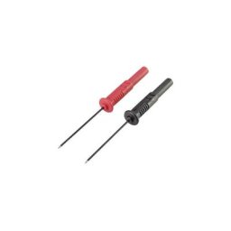Jeu de pointes de touche de sécurité VOLTCRAFT MSS-102 femelle 4 mm CAT II 300 V noir, rouge 1 set