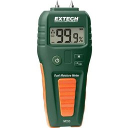 Humidimètre pour matériaux Extech MO55 Plage de mesure de lhumidité de construction 1.5 à 33 % vol