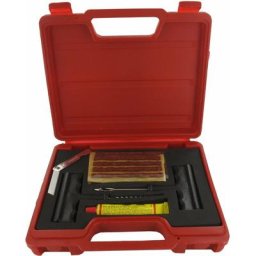 Coffret de réparation complet pour pneumatiques tubeless. Qualité professionnelle.