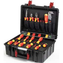 Cas d'outil Set de base l Électrique 39-TLG. 45257