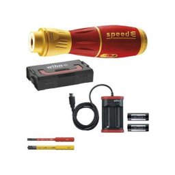 Tournevis à assistance électirque speede® ii fente, plusminus/pozidriv, 7 pcs avec embouts isolés