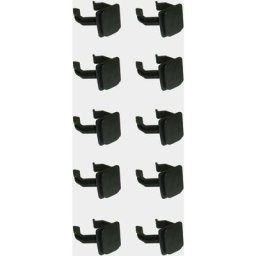 10x clip de plinthe plastique noir 34mm pied de meuble cuisine salle de bain