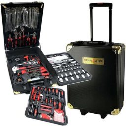 Kraft Muller KM-326: Ensemble D'outils de 326 Pièces Avec clé à Cliquet Et étui En Aluminium