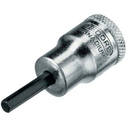 Jeu de clés à douille in 30 3/8 po. 6 pans creux ouv. de clé 8 mm longueur 49 mm - Gedore