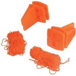 Cordeaux et blocs de maçon, 18 m, 18 M