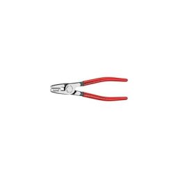 Werk 97 81 180 Pince à sertir pour embouts de câble 0.5 à 6 mm² - Knipex