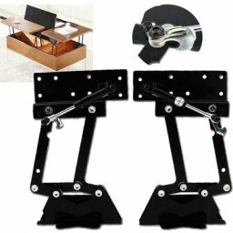 Charnière de table basse Lift Up Spring Table basse Charnière à ressort 1 paire 50kg / 100lb