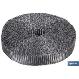 Mini ruban aveugle Blister 14mm x 6 m. (Gris)