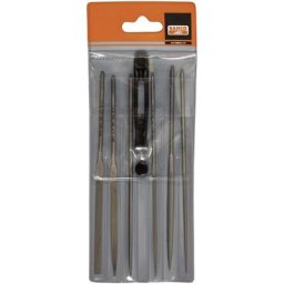 Bahco - 2-470-16-1-0 Nadelfeilenset 6pcs. 160mm dans sacoche en plastique 1 pc(s) X088711