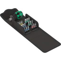 Wera - Kraftform Kompakt Stubby 1, Bit Set 19 pièces