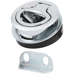 Loquet de trappe affleurant en acier inoxydable marin, poignée de trappe de bateau, serrure de