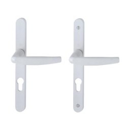 Garniture atlanta sur plaques de 24mm - Finition : Brun RAL8003 - Entraxe (mm) : 70 - Carré (mm) :