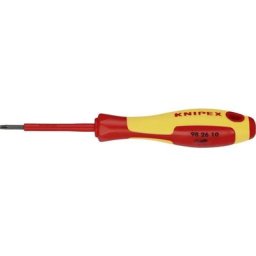 Knipex 98 26 10 VDE Tournevis Torx Taille (tournevis) T 10 Longueur de la lame: 60 mm DIN EN 60900