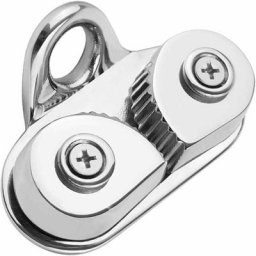 Taquet Coinceur Corde Bateaux Taquets Amarrage inox Accessoires de Bateaux Marine Kayak - Argent
