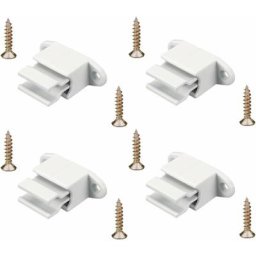 4x Clip bloqueur de manivelle volet Roulant réglable blanc Support Guide Manette Plastique 14mm