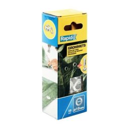 Rapid - illets de renfort Ø10mm - Blister de 25