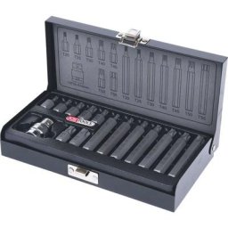 Coffret d'embouts ks torx, 15 pièces: T20 - 25 - 30 - 40 - 45 - 50 - 55 - 911.5020 - Kstools