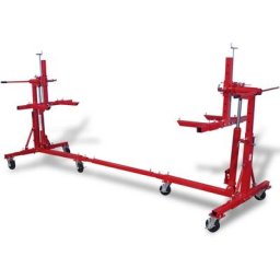 Support de levage auto Rouge Vidaxl