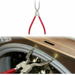 Pince de retrait de ressort pour machine à laver LG et Samsung (rouge)