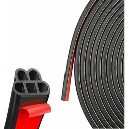 Joint Porte Voiture, Joint d'étanchéité Voiture Auto-adhésive Caoutchouc en Forme de t, Bande Joint