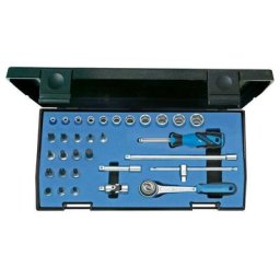 Gedore - Jeu de clés à douille 1/4 (6.3 mm) 32 pièces 6174150 S918941