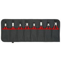 Jeu de pinces à circlips dans pochette 8 pièces Knipex 1 pcs