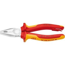 Pince universelle vde tt avec branches multicomposant 180mm Knipex 1 pcs