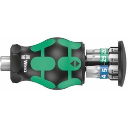 Jeu dembouts Wera kraftform kompakt stubby magazin 3 05008875001 avec porte-embout 1 set