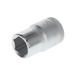 Jeu de clés à douille 19 1/2 po. 6 pans ouv. de clé 15 mm longueur 39,5 mm - Gedore