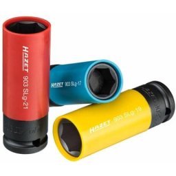Jeu de douilles à choc 3 pièces Hazet 903SPC/3 Propulseur: 1/2 (12.5 mm) 1 set C58362