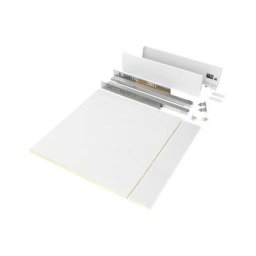 Emuca - Kit de tiroir pour cuisine et salle de bain Vertex de hauteur 93 mm avec panneaux