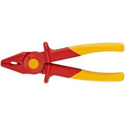 Pince de préhension universelle Knipex en plastique - 180mm - Isolée 1000V - ( Prix pour 1 )
