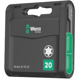 Wera - Plage de bits. Bit-box 20 tx 20. 20 pièces