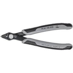 Knipex - pince coup.diag.élec. av.articulation L.125MM brunie