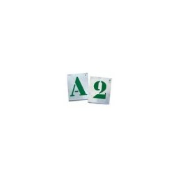 Outifrance - Vignette a jour alphabet 20mm sc s/carte