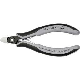Pince coupante diagonale sans facette Knipex 79 22 125 ESD 125 mm 1 pc(s) C55223