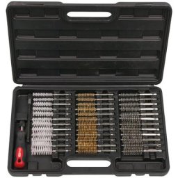 Kstools - Jeu de brosses de nettoyage pour puit de bougie de préchauffage ou d'injecteur