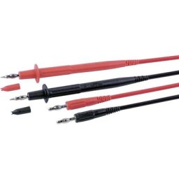Set de cordons de mesure Stäubli PLL-145/L-415 FLEXI-2V 1,0 100 cm [Banane mâle 4 mm - pointe de