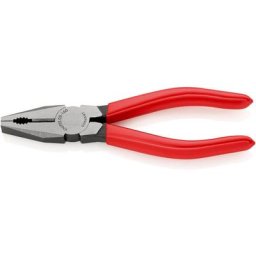 Pince universelle Knipex 160mm avec tranchant - Gainage pvc - Tête polie - ( Prix pour 1 )