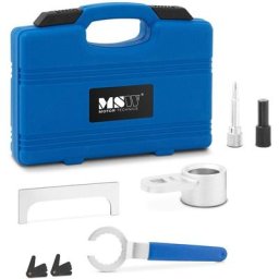 MSW - Kit Calage Distribution vw Réglage Arbre à Cames Crafter/LT/Transporter 7 Pièces - Blanc