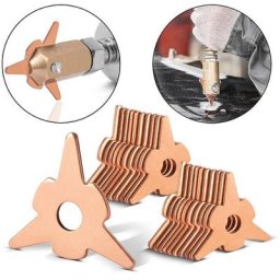 Stahlwerk - Etoiles à débosseler, jeu de 20, accessoires Smart Repair pour débosseleur / souleveur