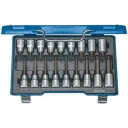 Jeu de douilles-embouts Gedore 6138510 18 pièces Propulseur: 1/2 (12.5 mm) 1 pc(s) S918891