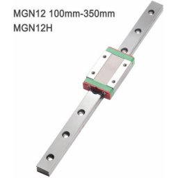 Tophomer - 250mm Rail Guidage Coulissant Linéaire avec Bloc Chariot MGN12H-Imprimante3D
