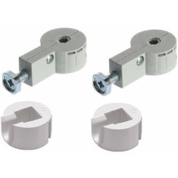 2x connecteur rapide mâle + femelle ferrure d'assemblage meuble 35mm avec vis fixation support