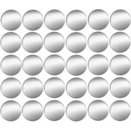 30x Cache vis adhésif autocollant diamètre 20mm bouchon trou meuble table chaise maison, gris