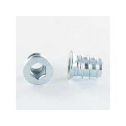Écrou Clé de 6 HC6 M6 12X24 Acier zingué blanc Conditionnement: 50 pieces