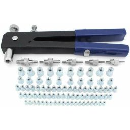 Filetée Rivet Écrou Kit, 86 Pcs Pince à Riveter Kit de Écrou Riveteuse Rivet Nutsert Gun Outil de