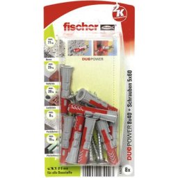 Fischer - set de chevilles 40 mm duopower 535215 1 set